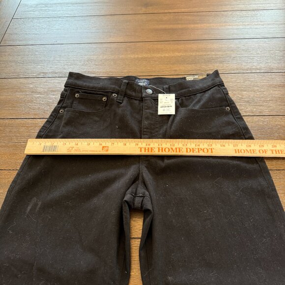 J. Crew Tall black wide-leg crop jean in all-day stretch Size 28 - Picture 10 of 12